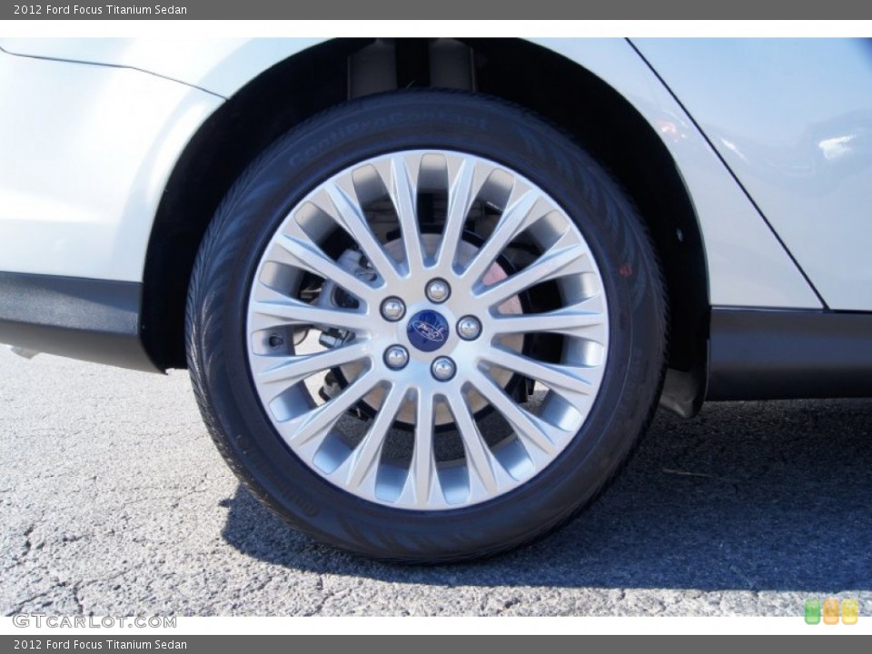 2012 Ford Focus Titanium Sedan Wheel and Tire Photo #56471717