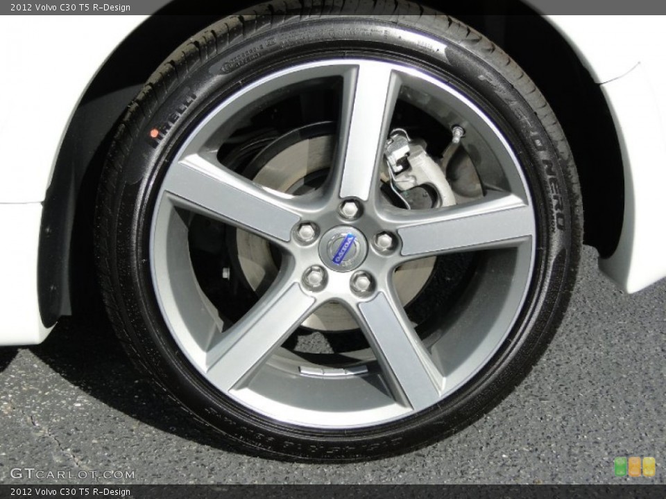 2012 Volvo C30 T5 R-Design Wheel and Tire Photo #56479585