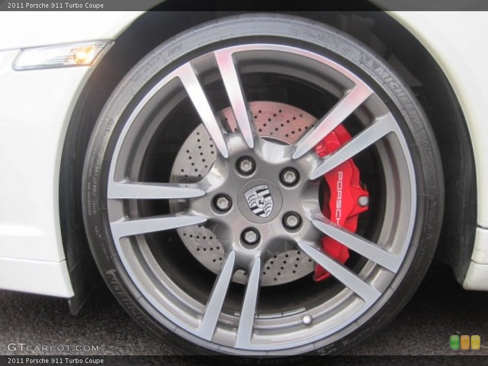2011 Porsche 911 Turbo Coupe Wheel and Tire Photo #56482323