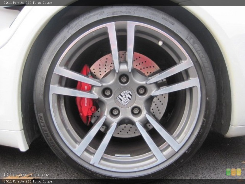 2011 Porsche 911 Turbo Coupe Wheel and Tire Photo #56482332