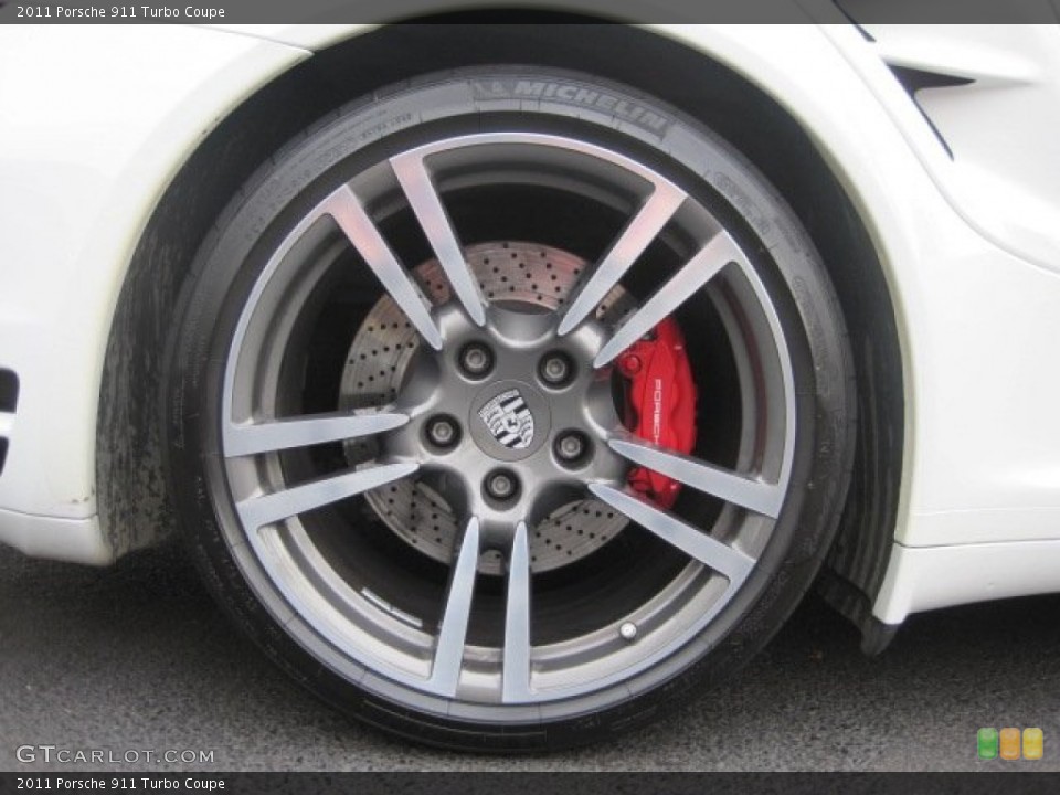 2011 Porsche 911 Turbo Coupe Wheel and Tire Photo #56482341