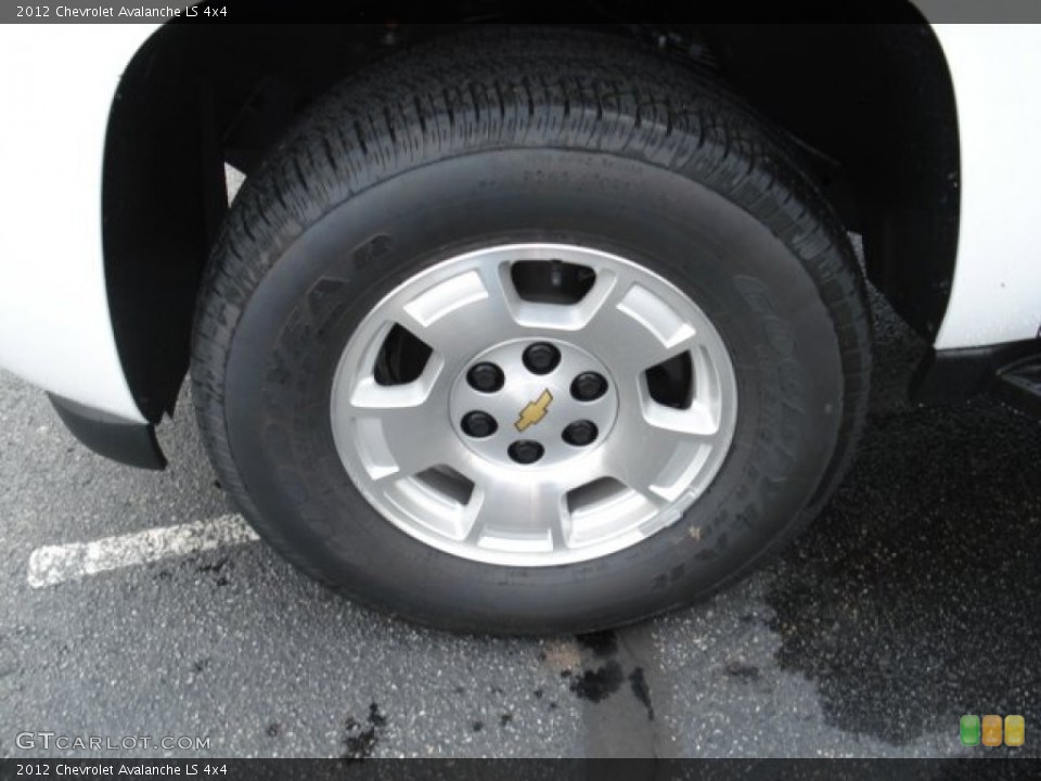 2012 Chevrolet Avalanche LS 4x4 Wheel and Tire Photo #56484096