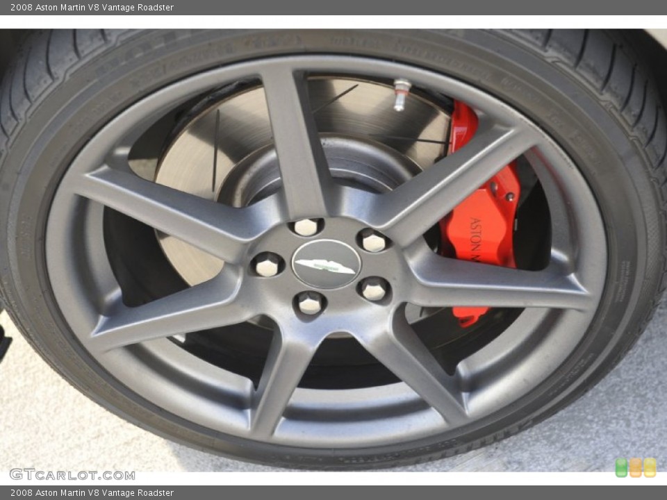 2008 Aston Martin V8 Vantage Roadster Wheel and Tire Photo #56485947
