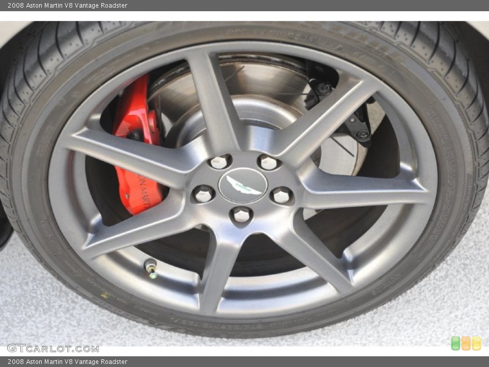 2008 Aston Martin V8 Vantage Roadster Wheel and Tire Photo #56485956