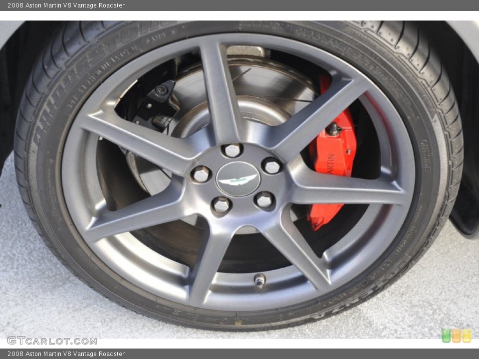2008 Aston Martin V8 Vantage Roadster Wheel and Tire Photo #56486010