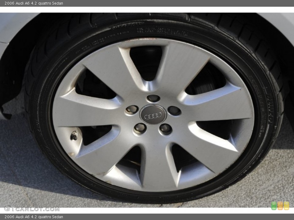 2006 Audi A6 4.2 quattro Sedan Wheel and Tire Photo #56486353