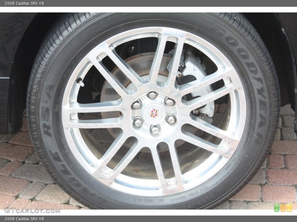 2008 Cadillac SRX V8 Wheel and Tire Photo #56489391