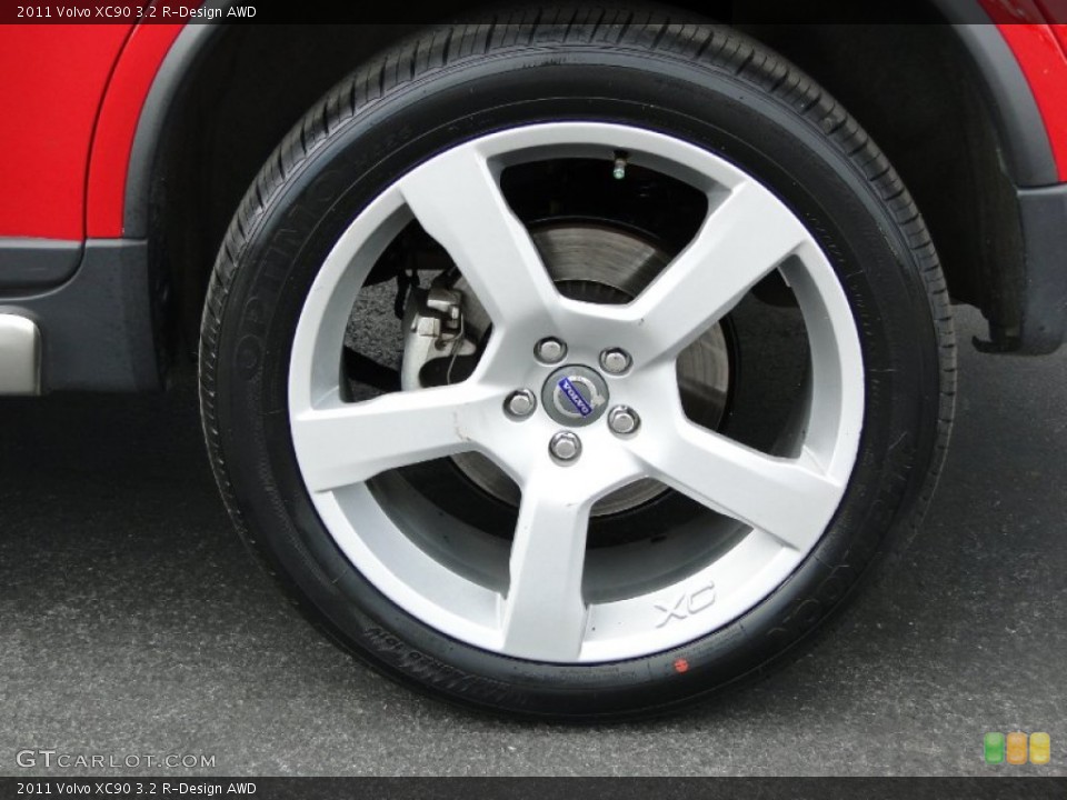 2011 Volvo XC90 3.2 R-Design AWD Wheel and Tire Photo #56494590