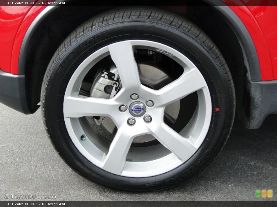 2011 Volvo XC90 3.2 R-Design AWD Wheel and Tire Photo #56494599