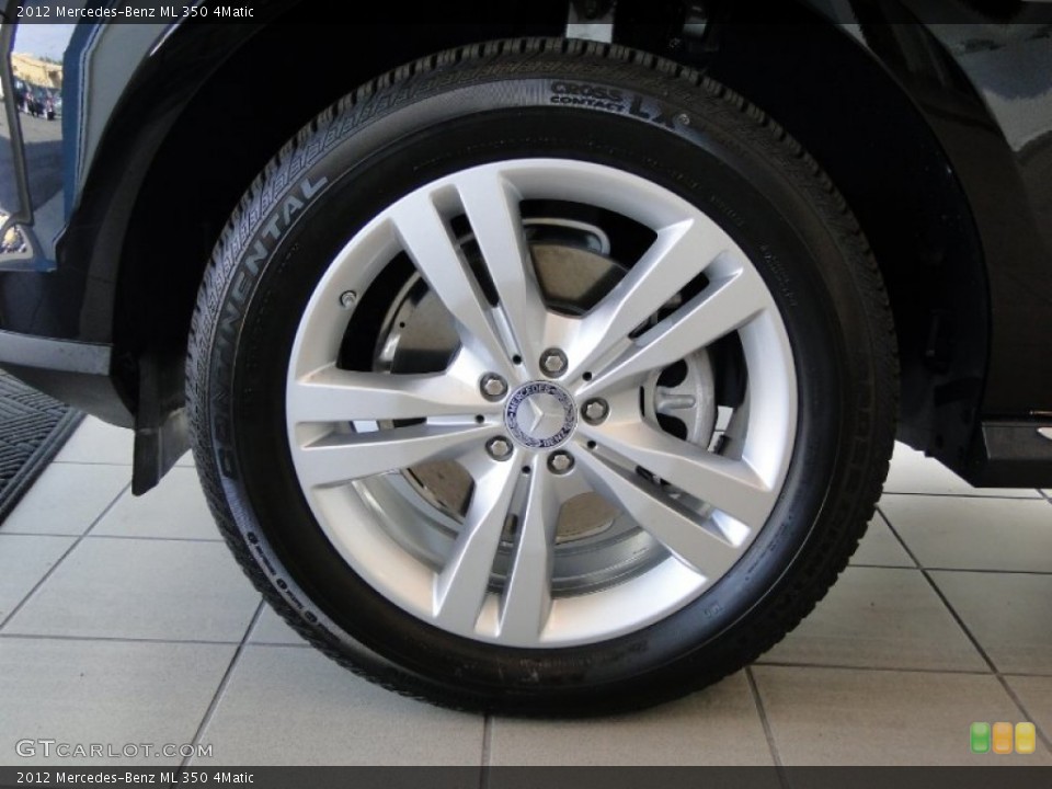 2012 Mercedes-Benz ML 350 4Matic Wheel and Tire Photo #56495991