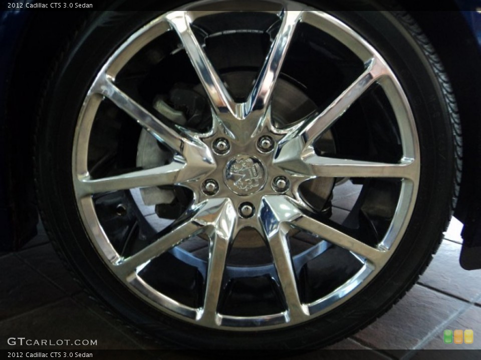 2012 Cadillac CTS Custom Wheel and Tire Photo #56497926