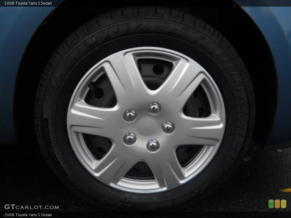 2008 Toyota Yaris S Sedan Wheel and Tire Photo #56500215