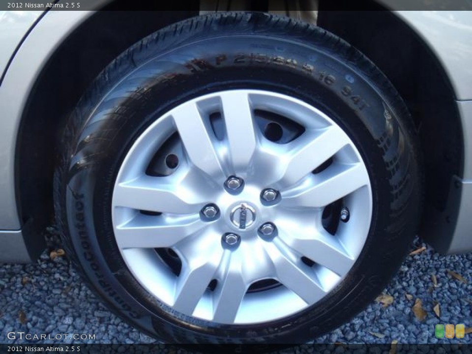 2012 Nissan Altima 2.5 S Wheel and Tire Photo #56510763