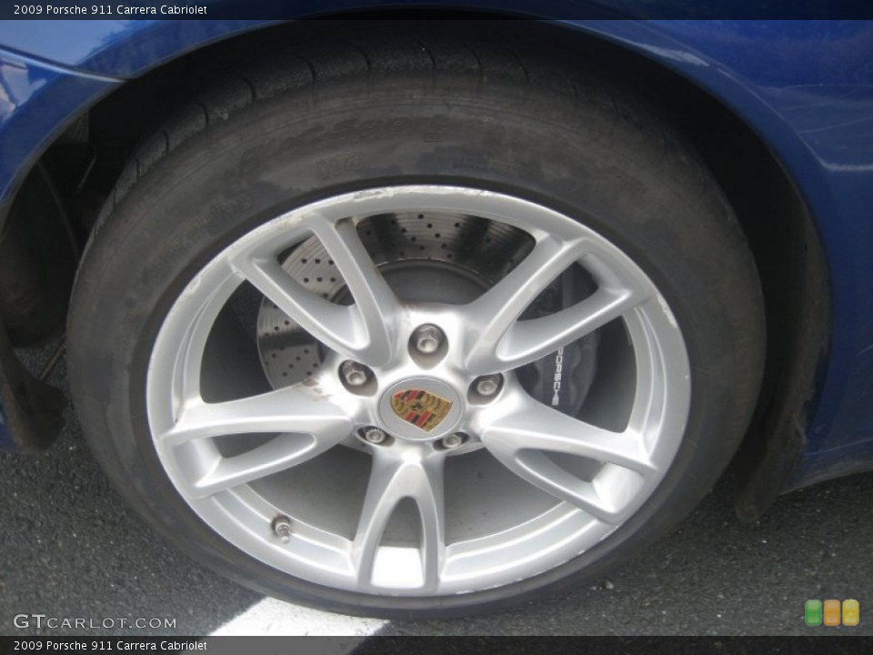 2009 Porsche 911 Carrera Cabriolet Wheel and Tire Photo #56516164
