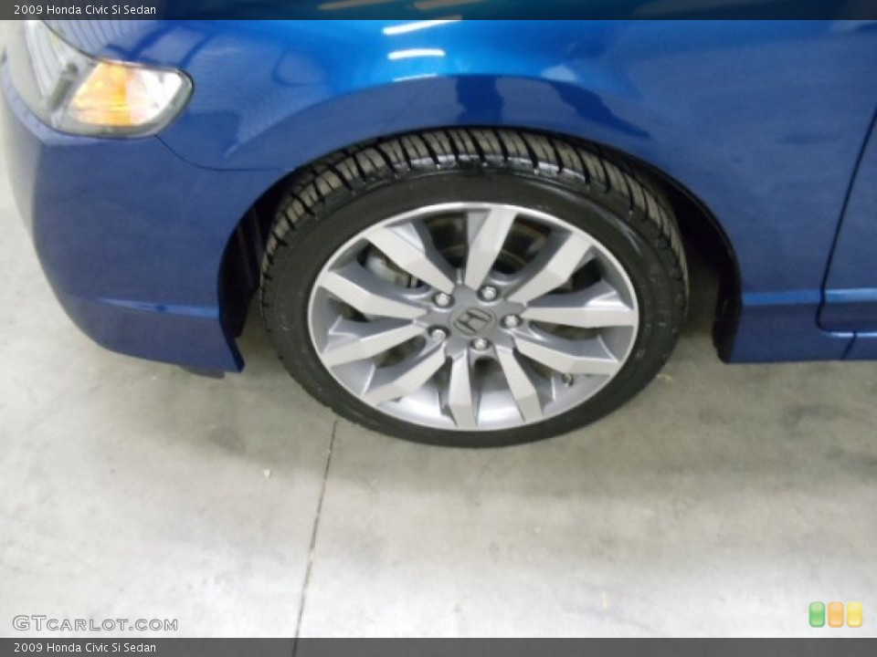 2009 Honda Civic Si Sedan Wheel and Tire Photo #56520124