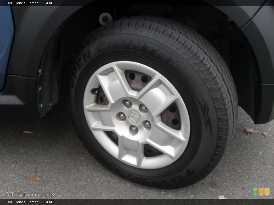 2006 Honda Element LX AWD Wheel and Tire Photo #56520222
