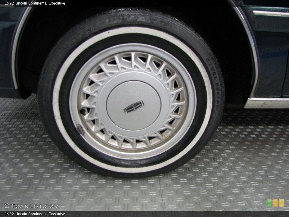 1992 Lincoln Continental Wheels and Tires