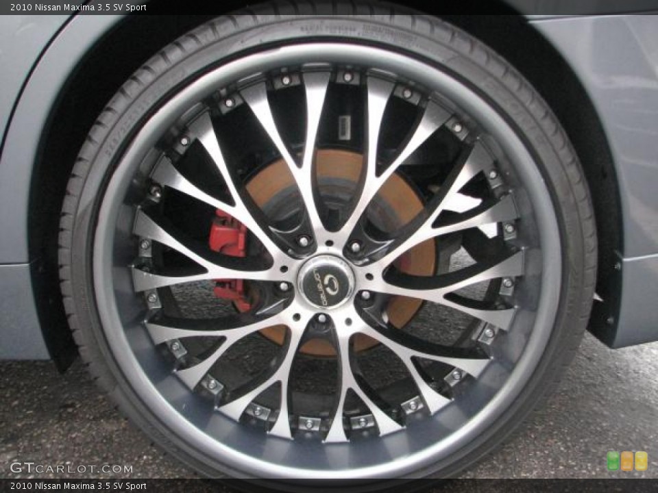 2010 Nissan Maxima Custom Wheel and Tire Photo #56527083