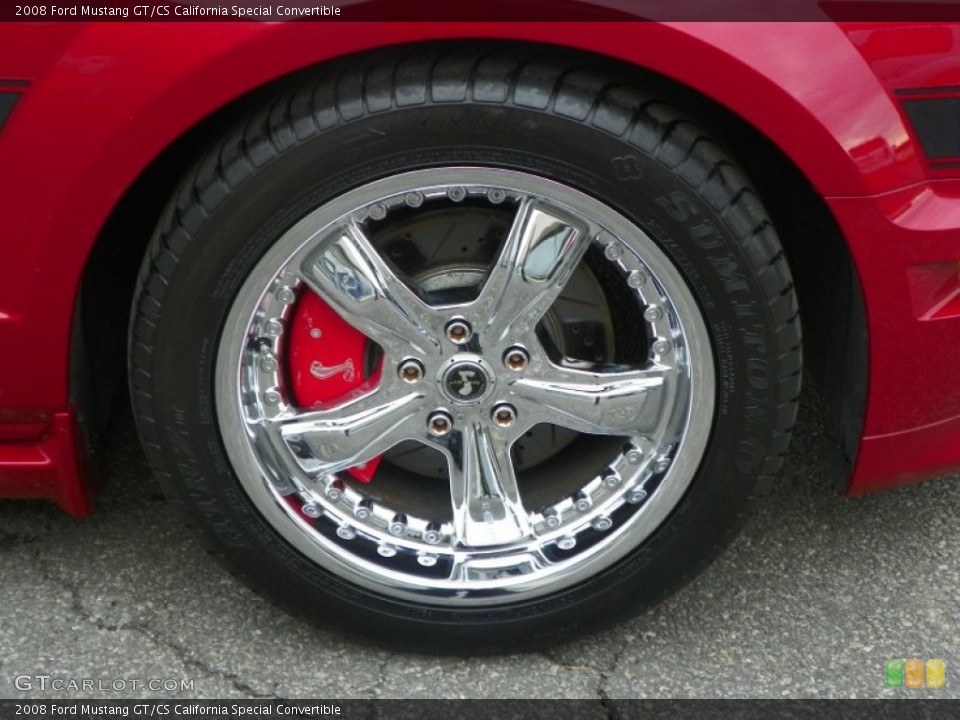 2008 Ford Mustang Custom Wheel and Tire Photo #56533216