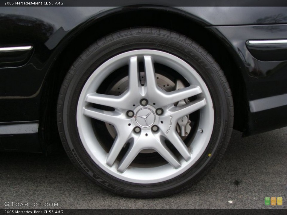 2005 Mercedes-Benz CL 55 AMG Wheel and Tire Photo #56534758