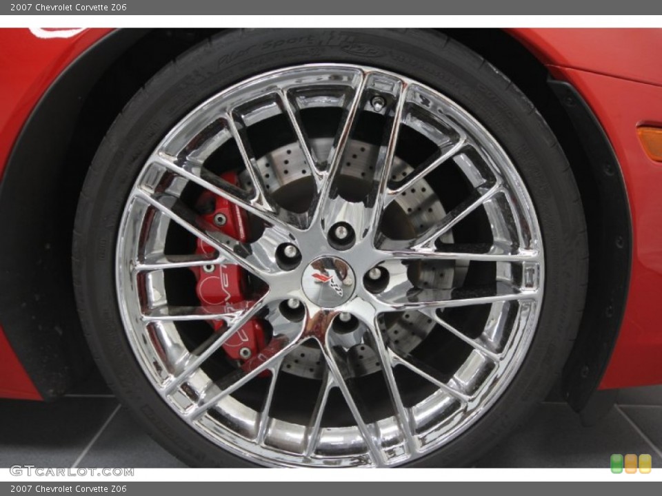 2007 Chevrolet Corvette Z06 Wheel and Tire Photo #56537272