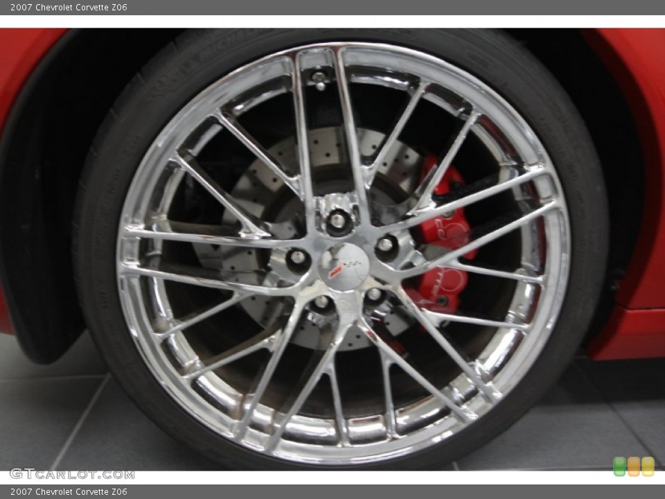 2007 Chevrolet Corvette Z06 Wheel and Tire Photo #56537293