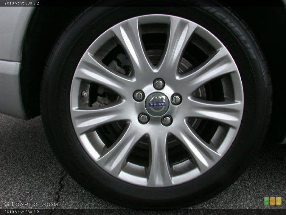 2010 Volvo S80 3.2 Wheel and Tire Photo #56539205