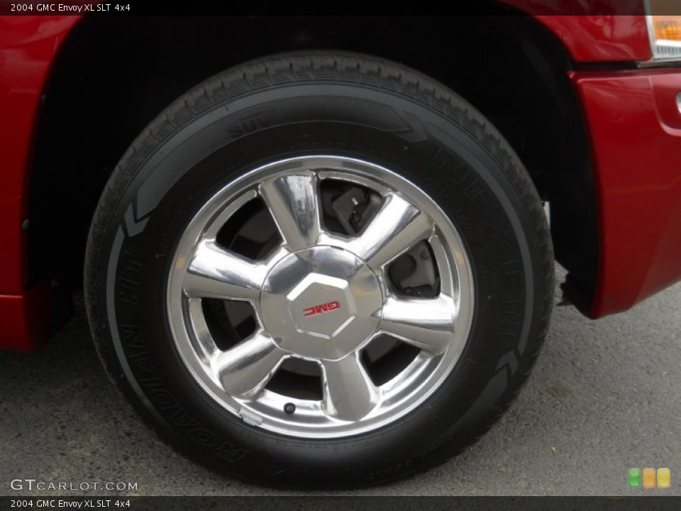 2004 GMC Envoy XL SLT 4x4 Wheel and Tire Photo #56540263