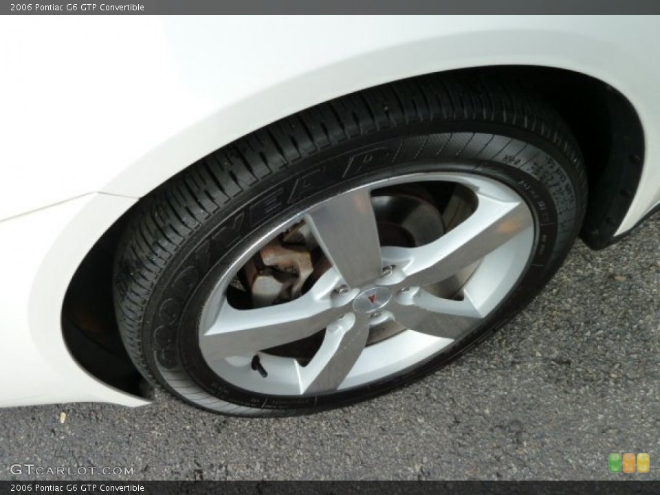 2006 Pontiac G6 GTP Convertible Wheel and Tire Photo #56543734