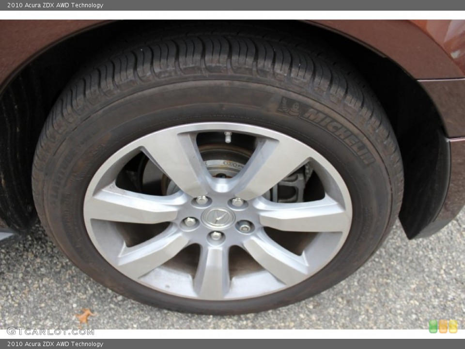 2010 Acura ZDX AWD Technology Wheel and Tire Photo #56544427