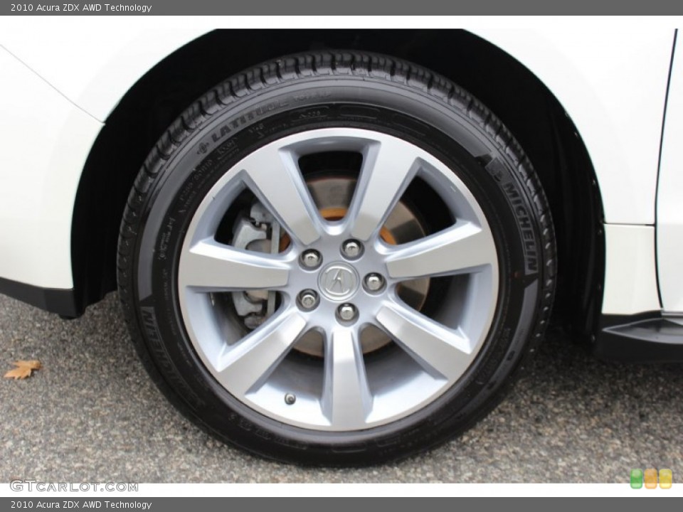 2010 Acura ZDX AWD Technology Wheel and Tire Photo #56544721