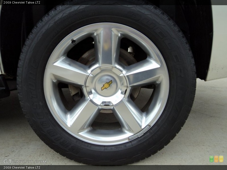 2009 Chevrolet Tahoe LTZ Wheel and Tire Photo #56550496