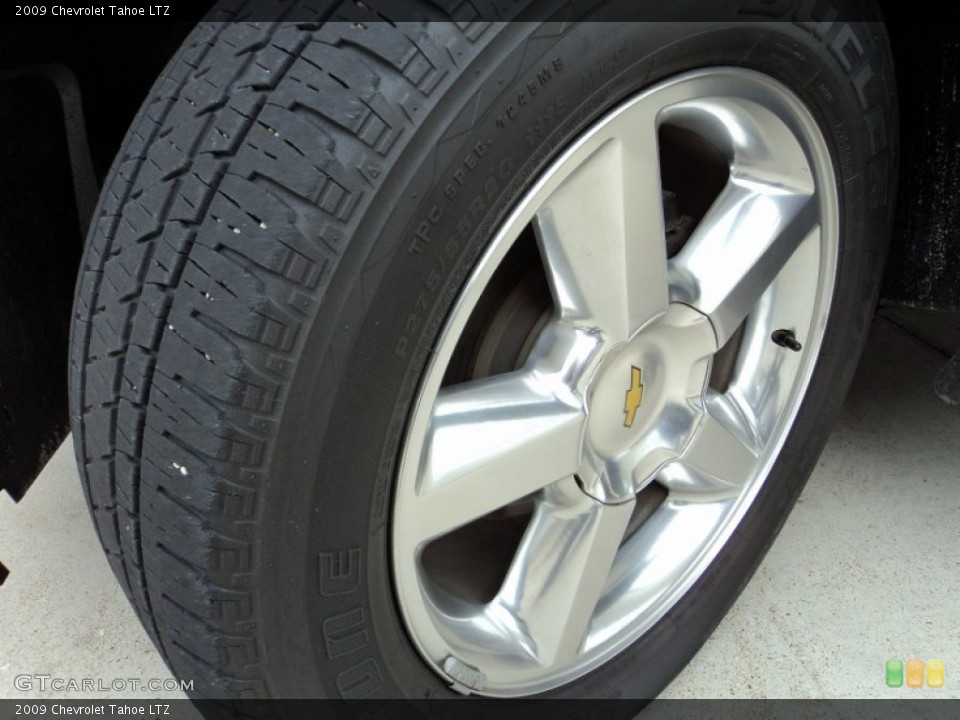2009 Chevrolet Tahoe LTZ Wheel and Tire Photo #56550503