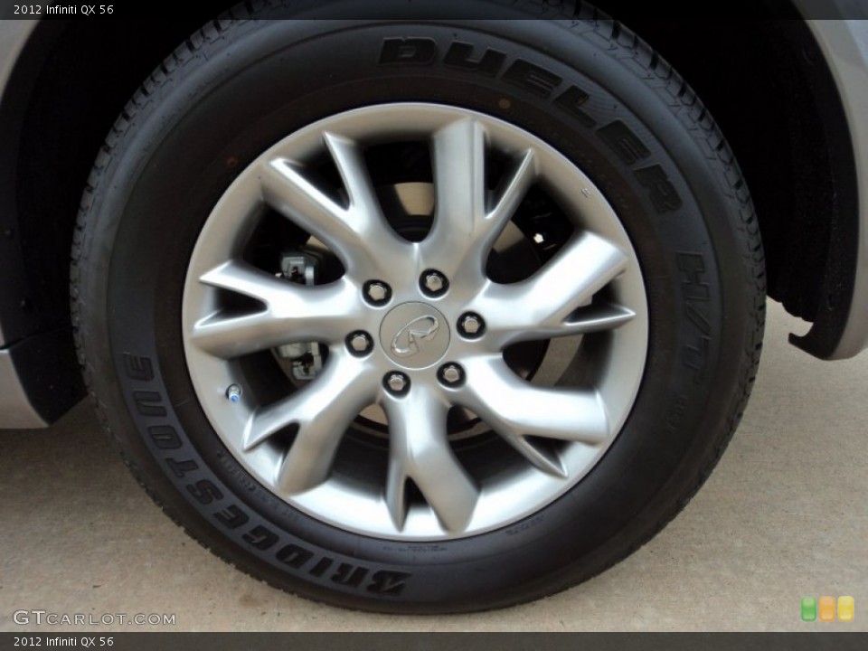 2012 Infiniti QX 56 Wheel and Tire Photo #56551063