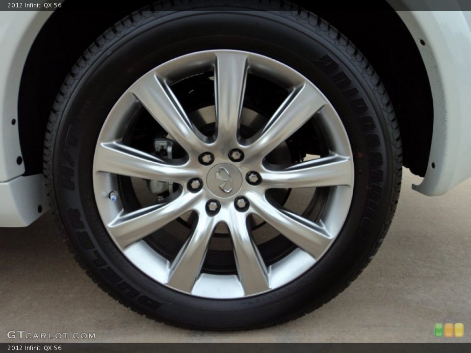 2012 Infiniti QX 56 Wheel and Tire Photo #56551354