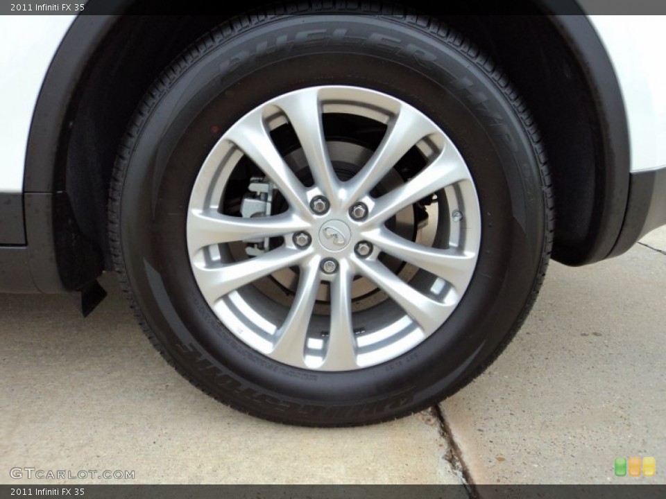2011 Infiniti FX 35 Wheel and Tire Photo #56552124
