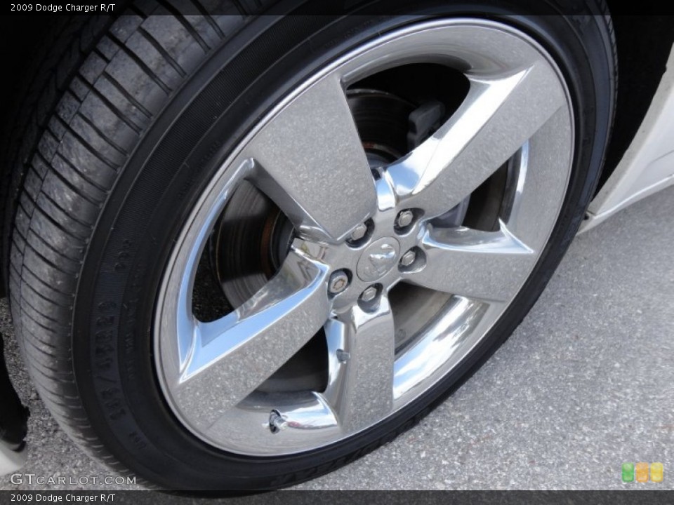 2009 Dodge Charger R/T Wheel and Tire Photo #56552428