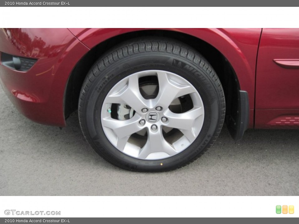 2010 Honda Accord Crosstour EX-L Wheel and Tire Photo #56552464