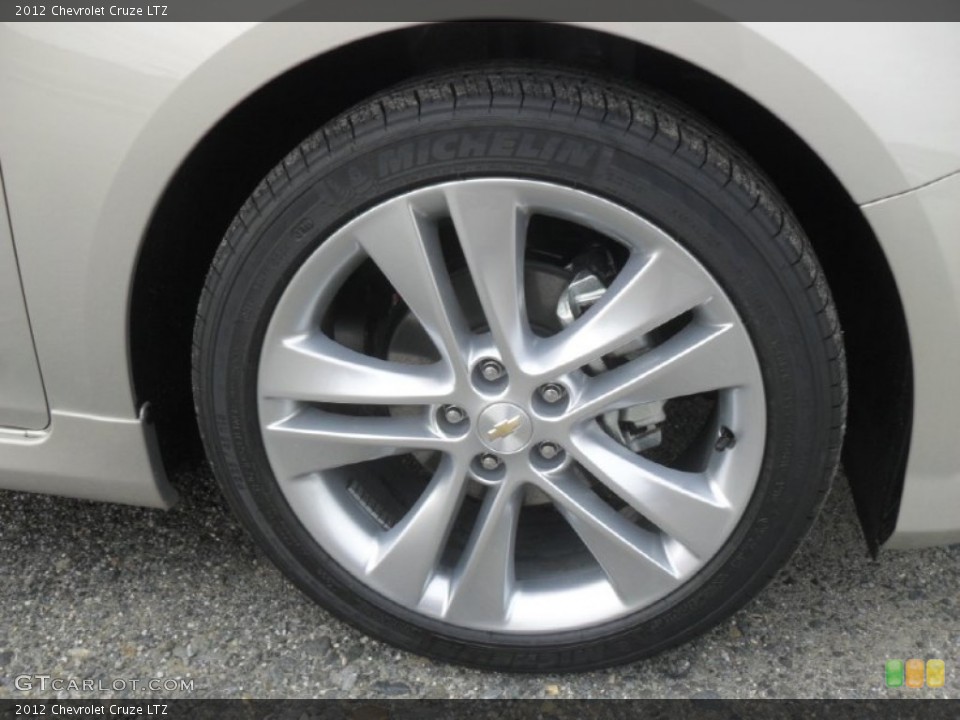 2012 Chevrolet Cruze LTZ Wheel and Tire Photo #56553415