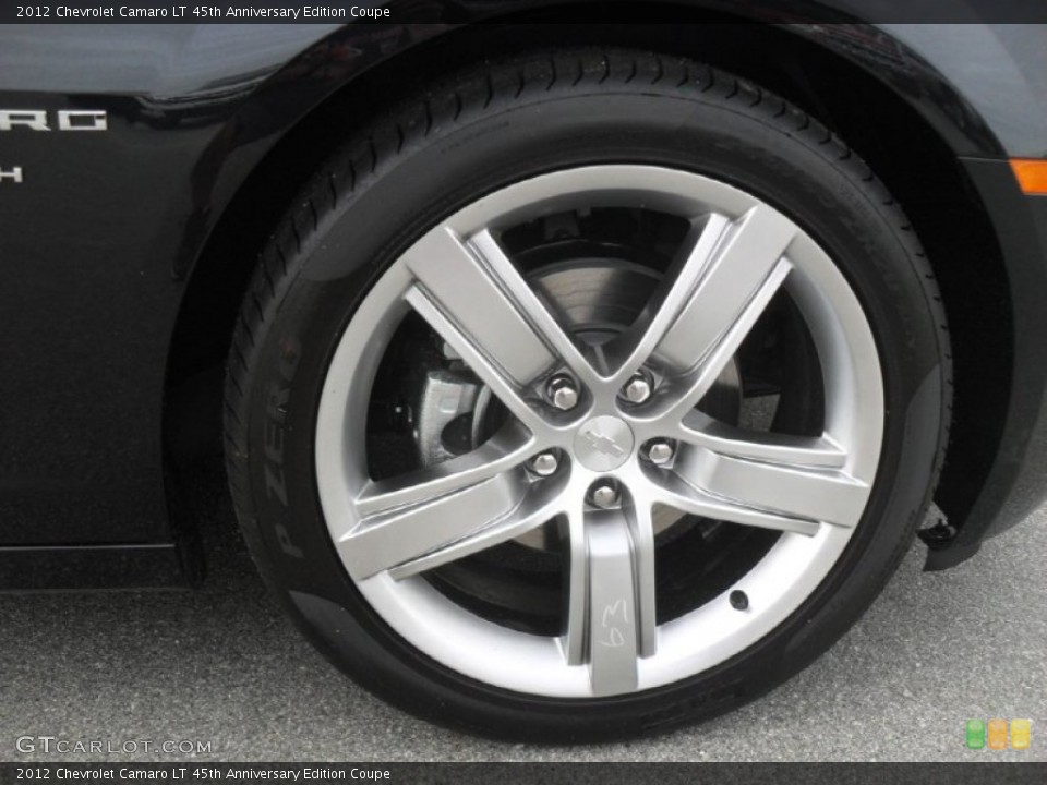 2012 Chevrolet Camaro LT 45th Anniversary Edition Coupe Wheel and Tire Photo #56553883