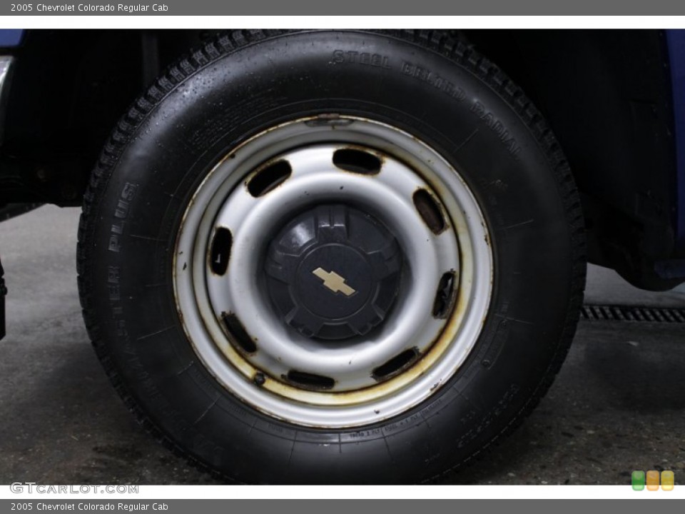 2005 Chevrolet Colorado Regular Cab Wheel and Tire Photo #56554501