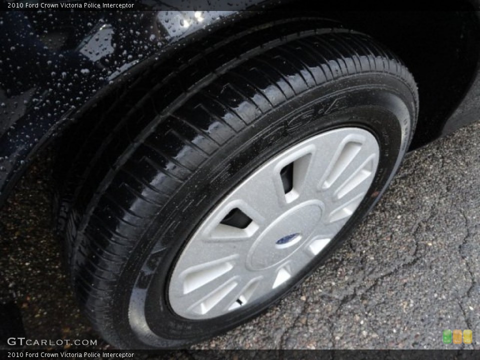 2010 Ford Crown Victoria Police Interceptor Wheel and Tire Photo #56555443