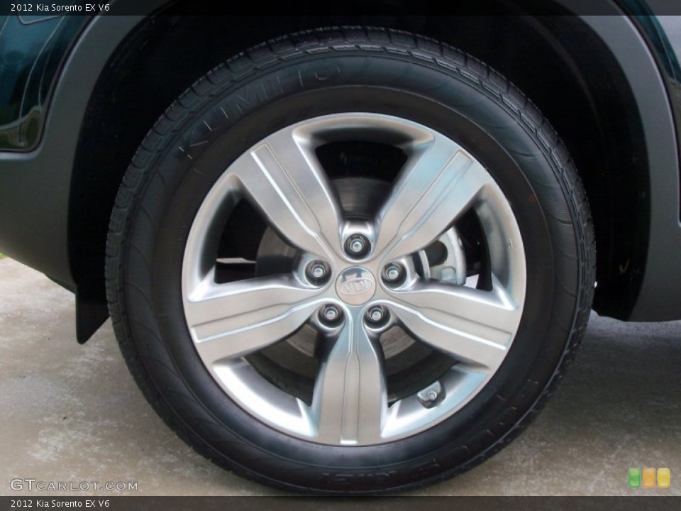 2012 Kia Sorento EX V6 Wheel and Tire Photo #56559529