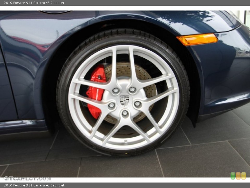 2010 Porsche 911 Carrera 4S Cabriolet Wheel and Tire Photo #56562722