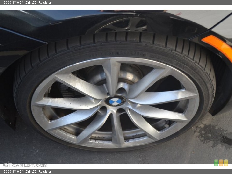 2009 BMW Z4 sDrive35i Roadster Wheel and Tire Photo #56562770