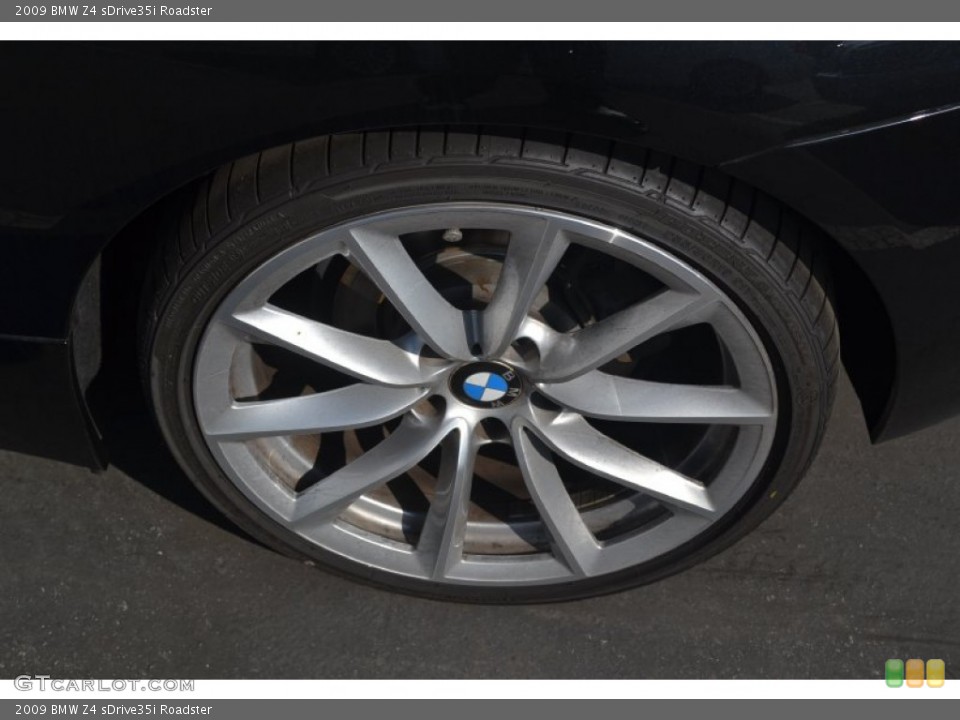 2009 BMW Z4 sDrive35i Roadster Wheel and Tire Photo #56562779