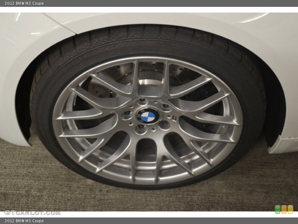 2012 BMW M3 Coupe Wheel and Tire Photo #56562884