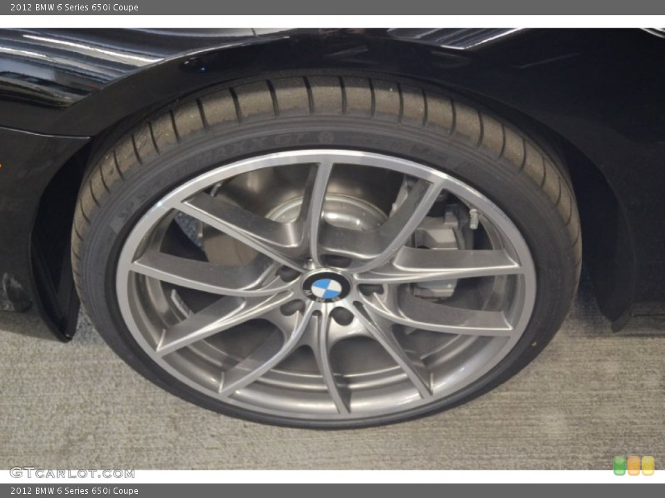 2012 BMW 6 Series 650i Coupe Wheel and Tire Photo #56562938