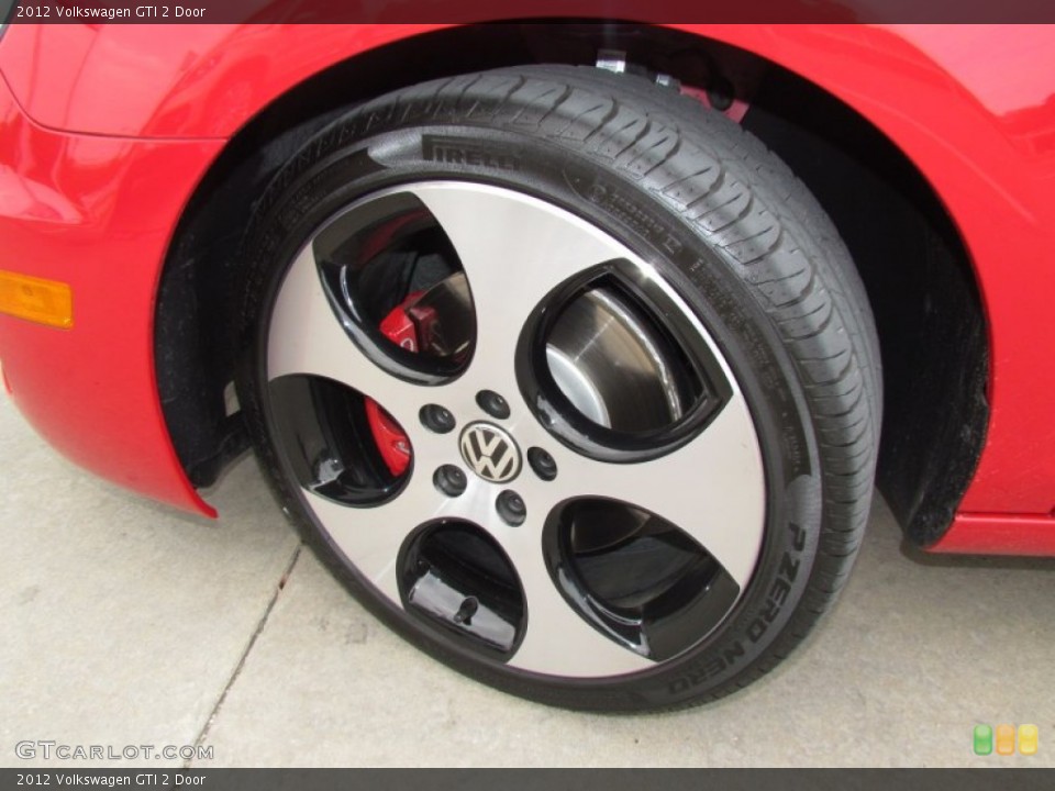 2012 Volkswagen GTI 2 Door Wheel and Tire Photo #56576700