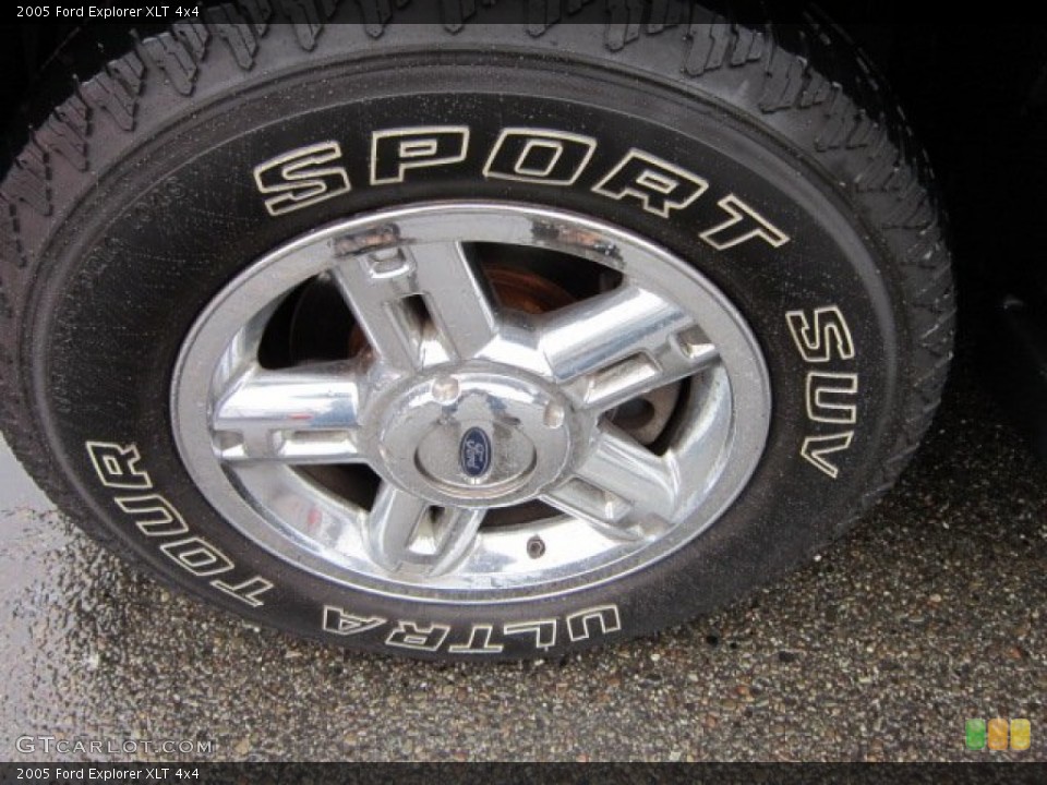 2005 Ford Explorer XLT 4x4 Wheel and Tire Photo #56581311